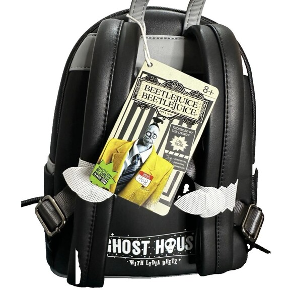 Loungefly Beetlejuice Beetlejuice Lydia Deetz Cosplay Mini Backpack-NWT Licensed main image 6